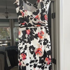 Floral cocktail dress